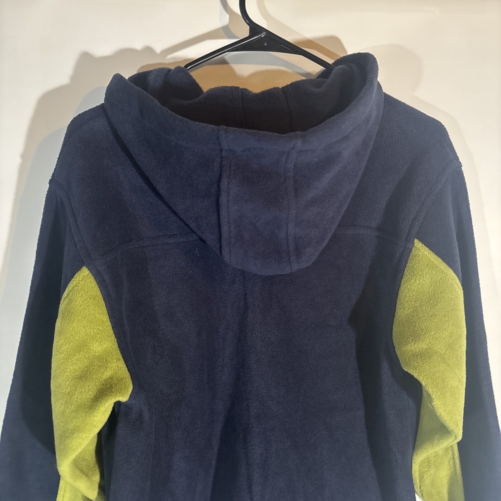 Men's M Sonoma Goods For Life® Fleece Full-Zip Hoodie sweatshirt Navy Blue NWOT - Picture 7 of 10